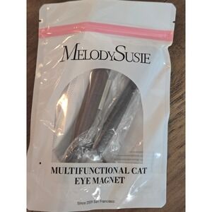 MelodySusie 2PCS Multifunctional Cat Eye Magnet Pen Y-Shaped Double Head Set NEW